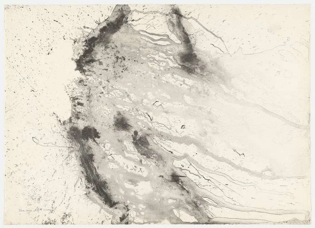 Untitled, by Dick Wray, ink, 1964