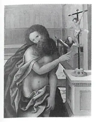 Die Heiligen Johannes und Hieronymus