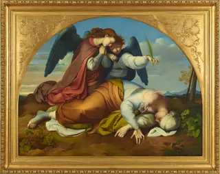 Die tote heilige Caecilia (Römische Fassung), by Johann Scheffer von Leonhardshoff