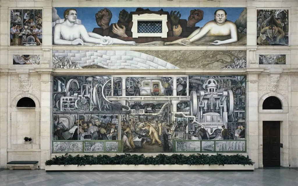 Detroit Industry, South Wall, by Diego Rivera