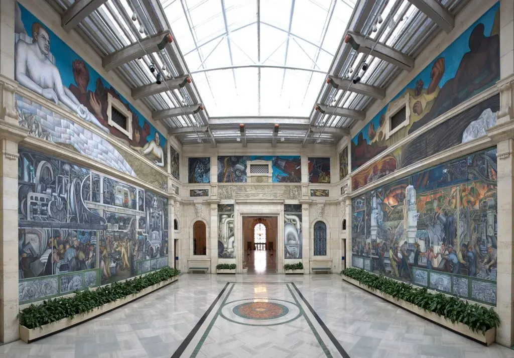 Detroit Industry, West Wall, by Diego Rivera
