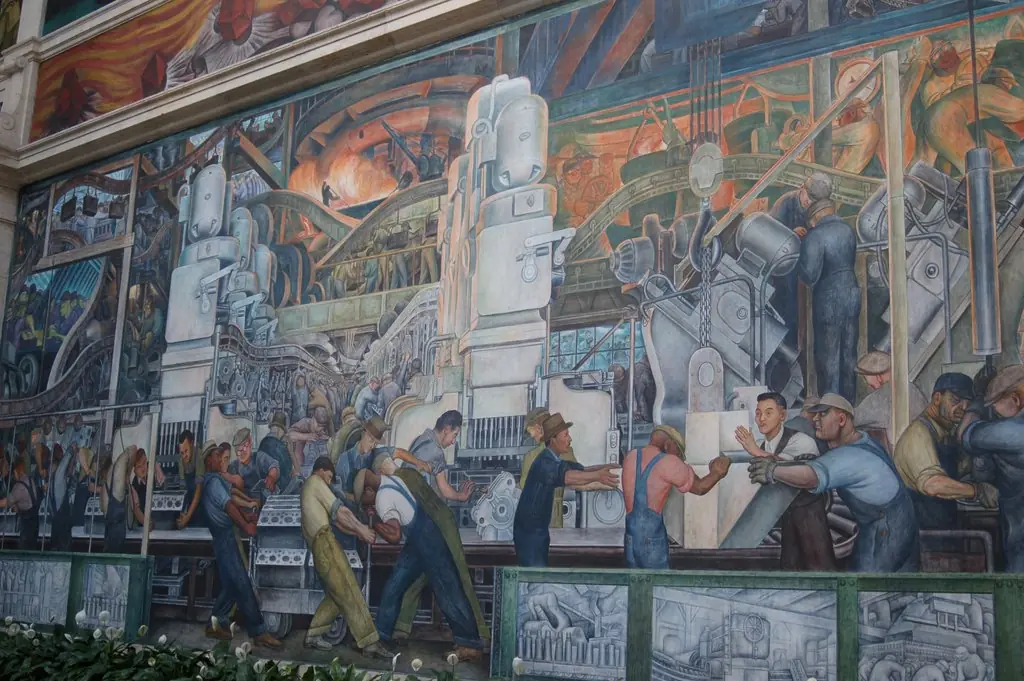 Man and Machinery, by Diego Rivera
