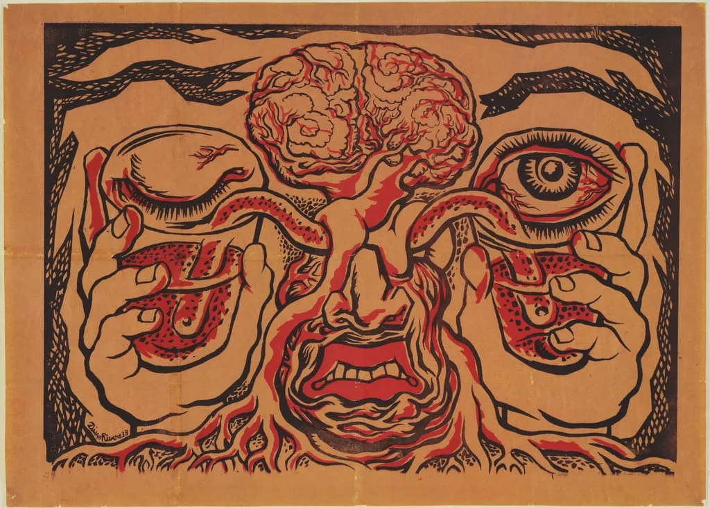 Untitled, by Diego Rivera, 1938