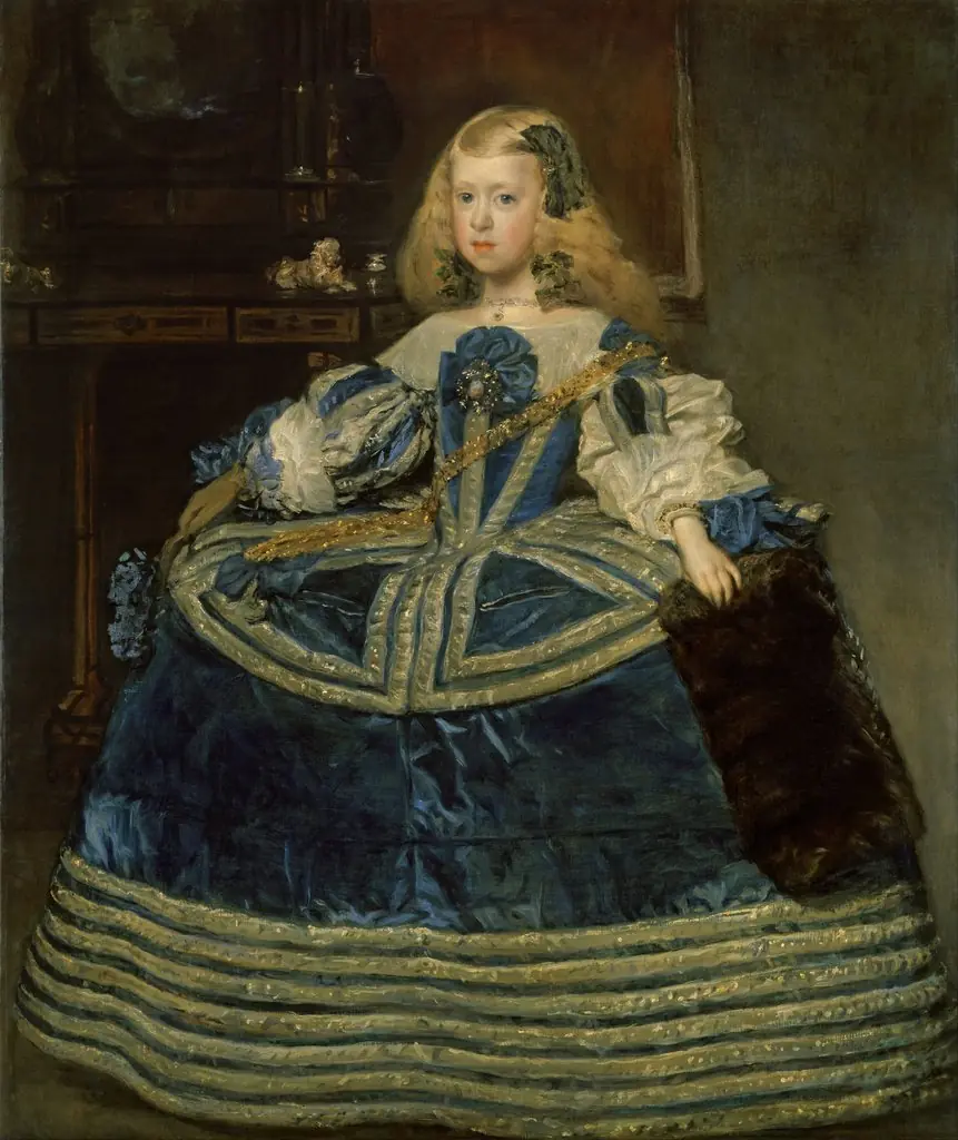 Infanta Margarita Teresa in a Blue Dress, by Diego Velázquez, 1659