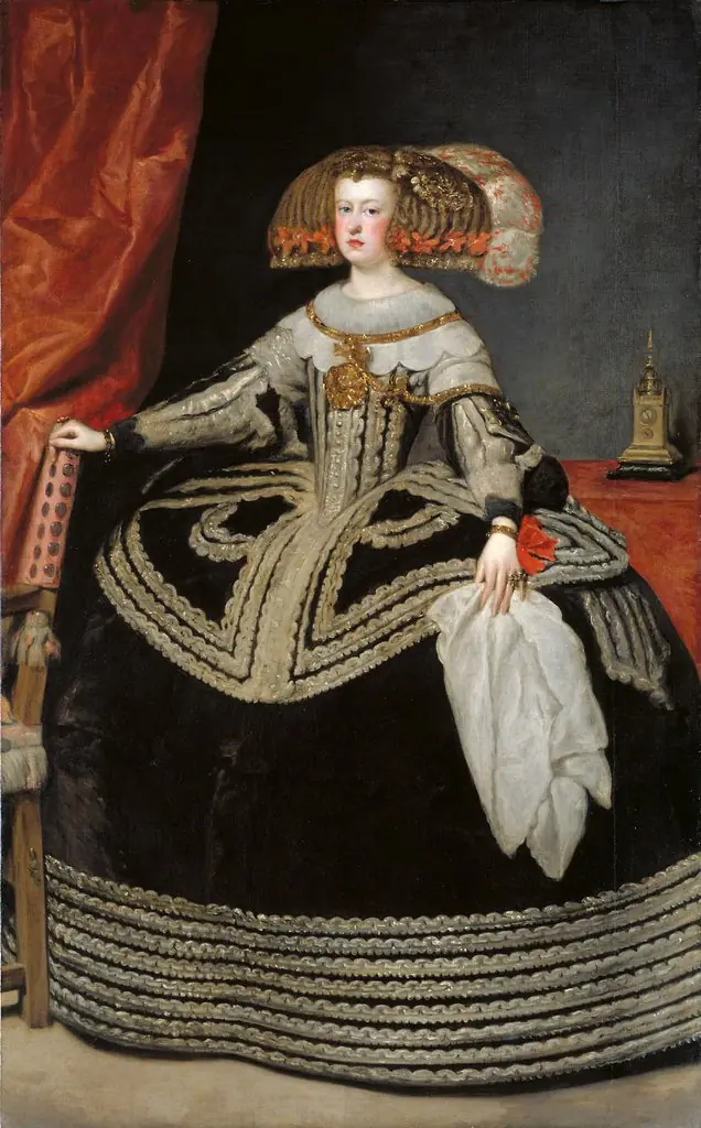 Maria Anna, Queen of Spain, by Diego Velázquez