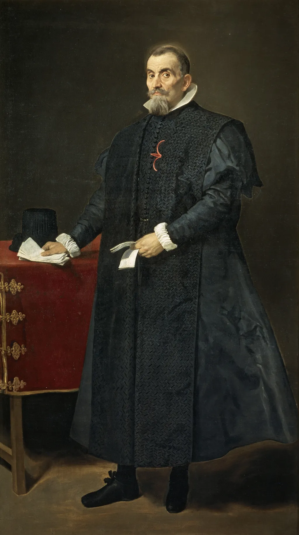 Portrait of Don Diego de Corral y Arellano, by Diego Velázquez, oil, 1632