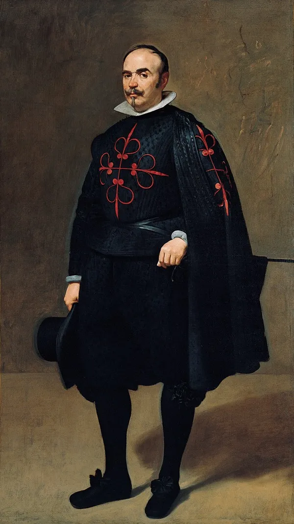 Portrait of Don Pedro de Barberana, by Diego Velázquez, oil, 1632