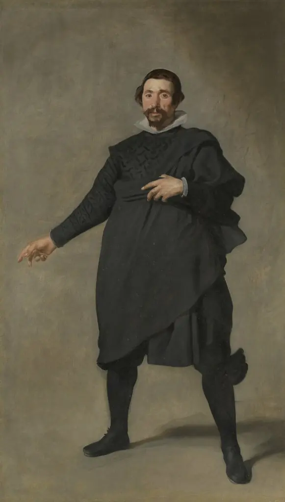 Portrait of Pablo de Valladolid, by Diego Velázquez