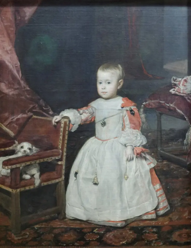 Portrait of Prince Philip Prospero, by Diego Velázquez