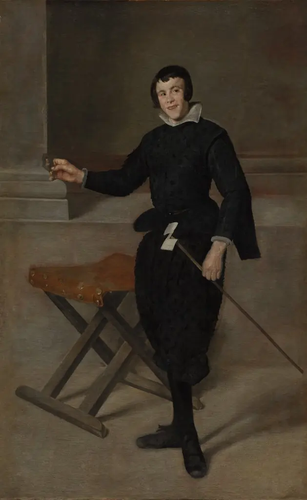 Portrait of the Jester Calabazas, by Diego Velázquez