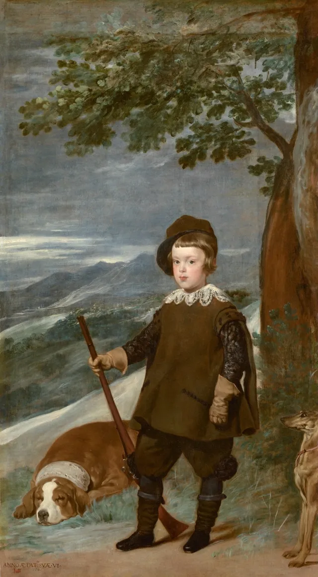 Prince Balthasar Charles as a Hunter