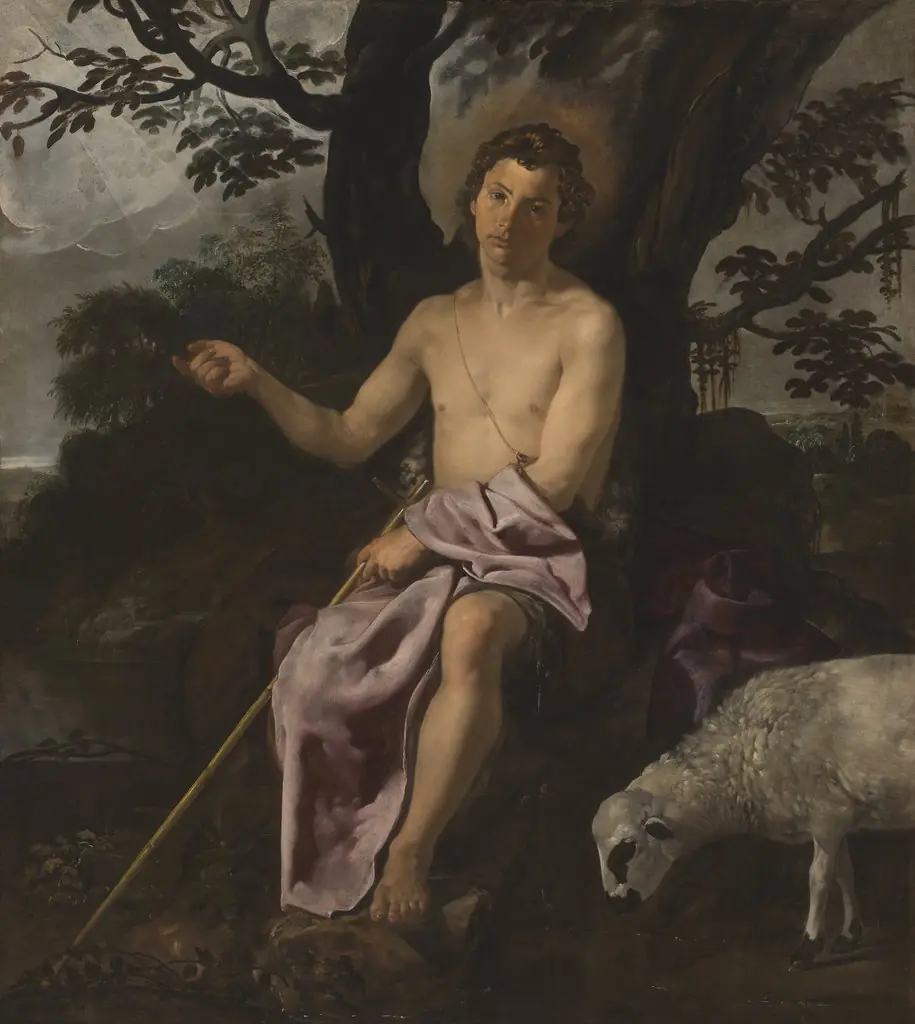 Saint John the Baptist in the Wilderness, by Diego Velázquez