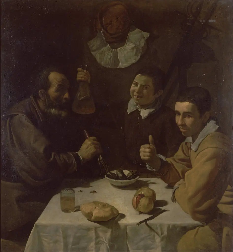 The Lunch, by Diego Velázquez