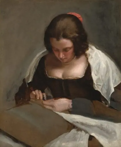The Needlewoman, by Diego Velázquez