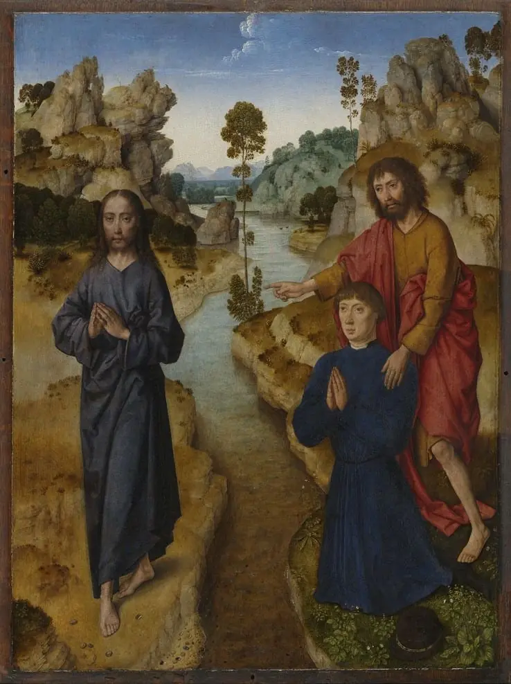 Ecce agnus dei, by Dieric Bouts