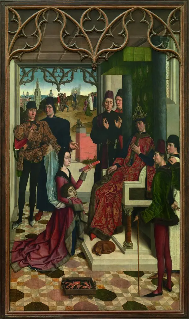 Justice of Emperor Otto III: The Trial by Fire, by Dieric Bouts