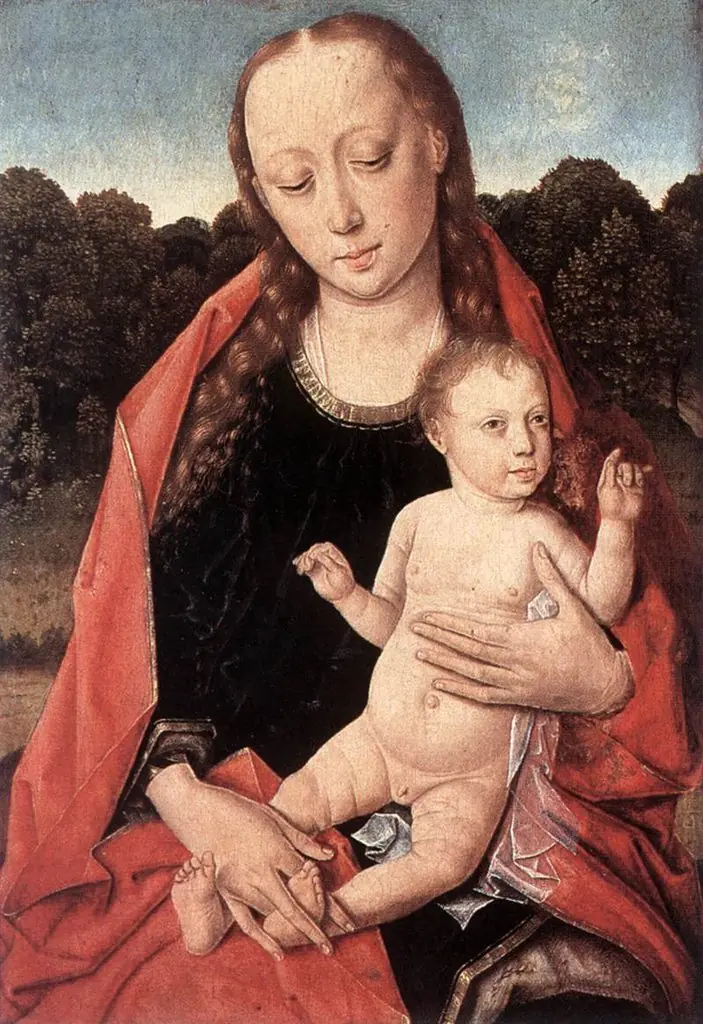 Madonna and Child, by Dieric Bouts