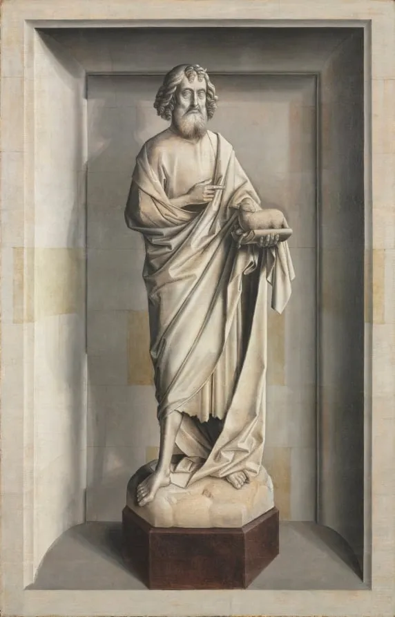 Saint John the Baptist, by Dieric Bouts, unspecified