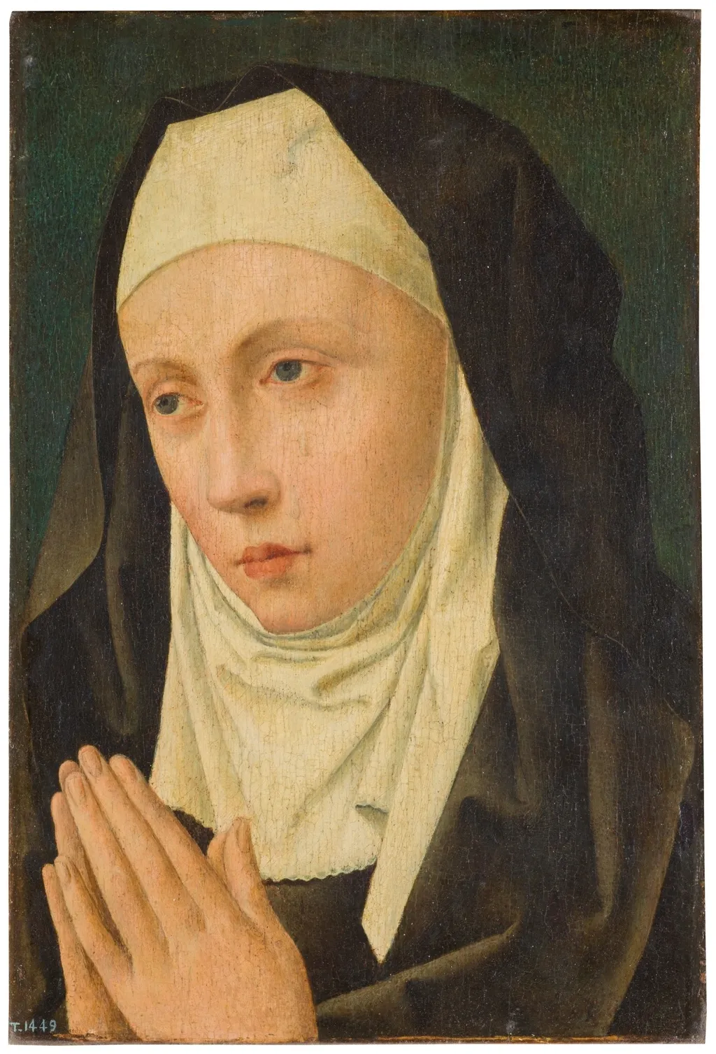 Santa Mónica, by Dieric Bouts, oil