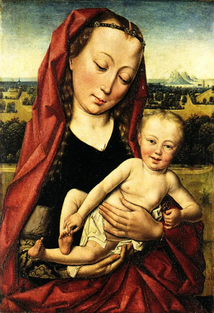 Virgin with child, by Dieric Bouts