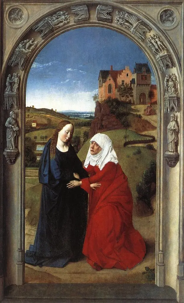 Visitation, by Dieric Bouts