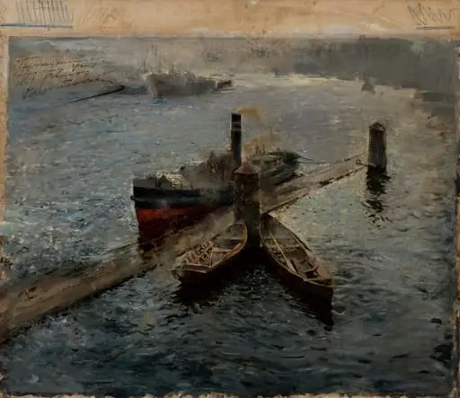 Neva-virralla, by Dimitri A. Schtjerbinoffskij