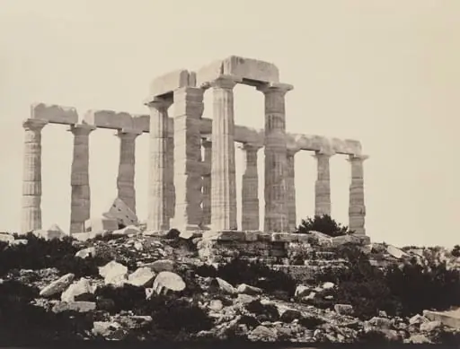 Temple of Athene, Cape Sunium, Greece, by Dimitri Constantin