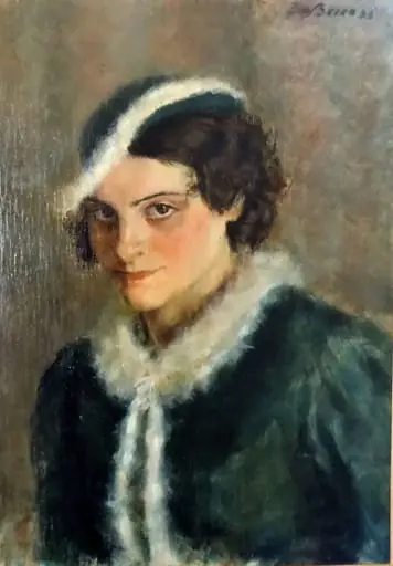 Lizuca (Portretul doamnei Lizuca Șoarec), by Dimitrie Berea