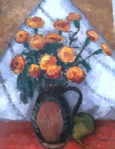 Flori galbene în ulcică, by Dimitrie Ghiață