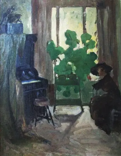 Interior, by Dimitrie Hârlescu
