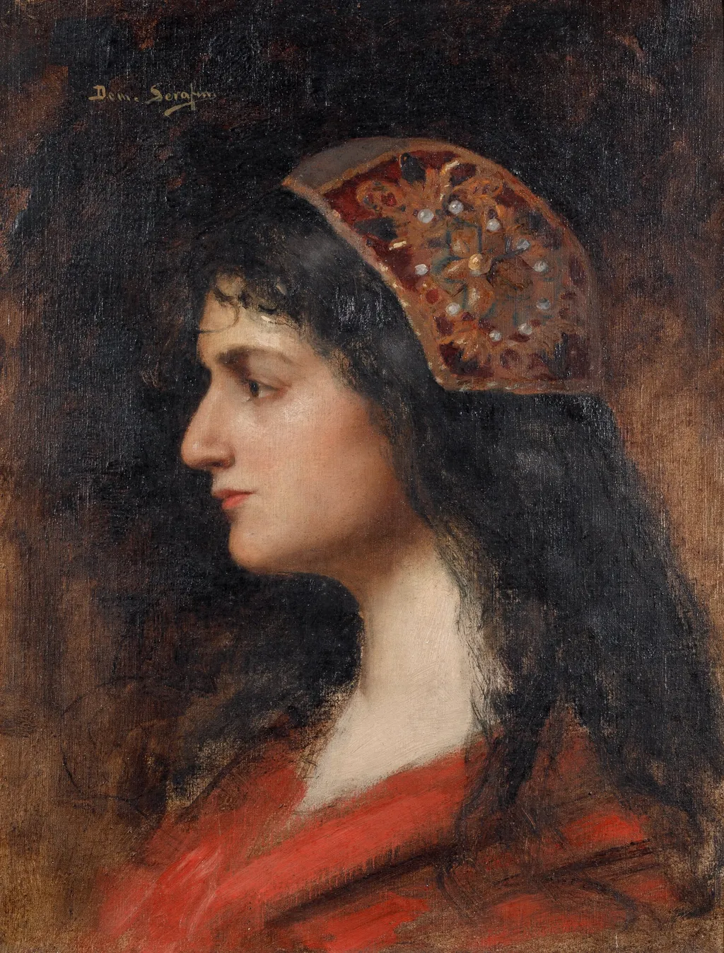 Florentină, by Dimitrie Serafim, 1850