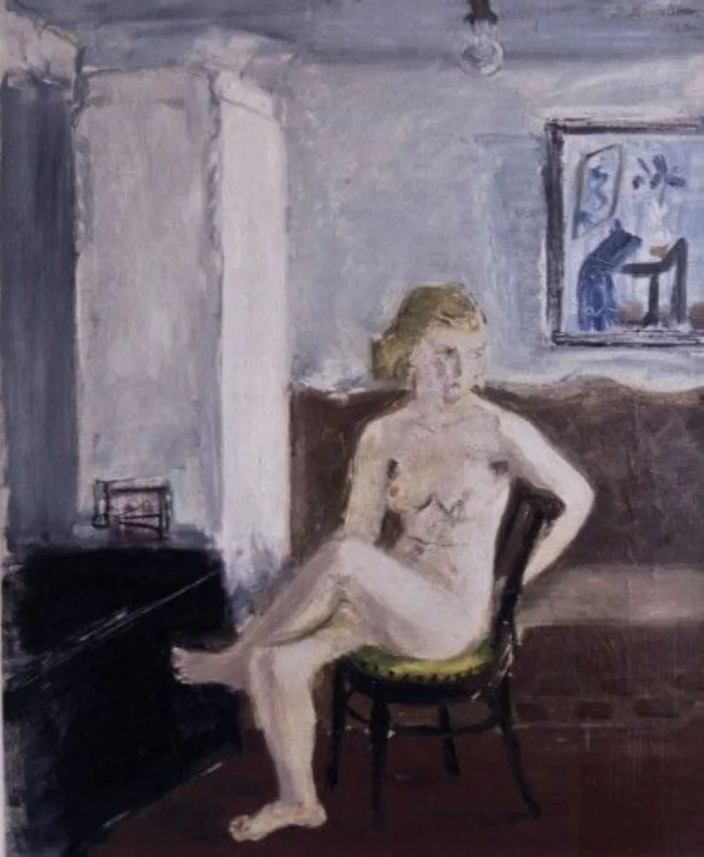 Nud, by Dimitrie Sevastian, unspecified, 1936