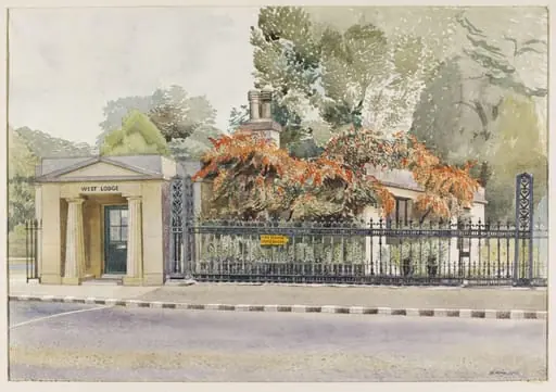 West Lodge, Regent's Park, by Dimond
