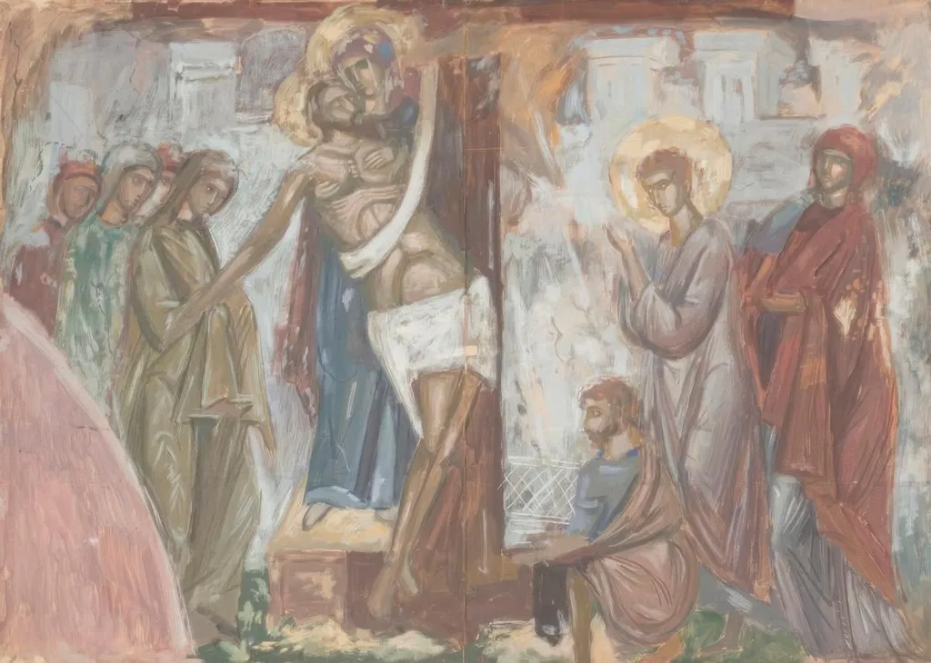 Unfixation, by Dimosthenis Kokkinidis, unspecified, 1958