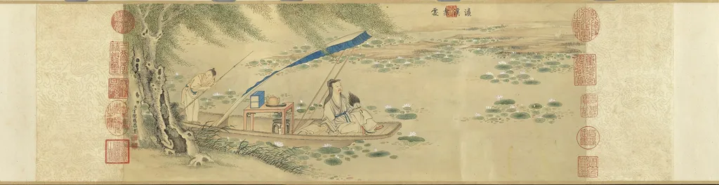 Depiction of One's Love for Lotus, by Ding Guanpeng, unspecified