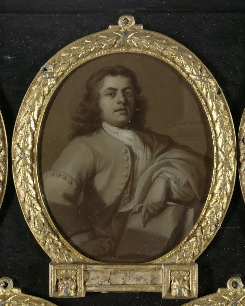 Portrait of Adriaan van der Vliet, Poet in Rotterdam, by Dionys van Nijmegen