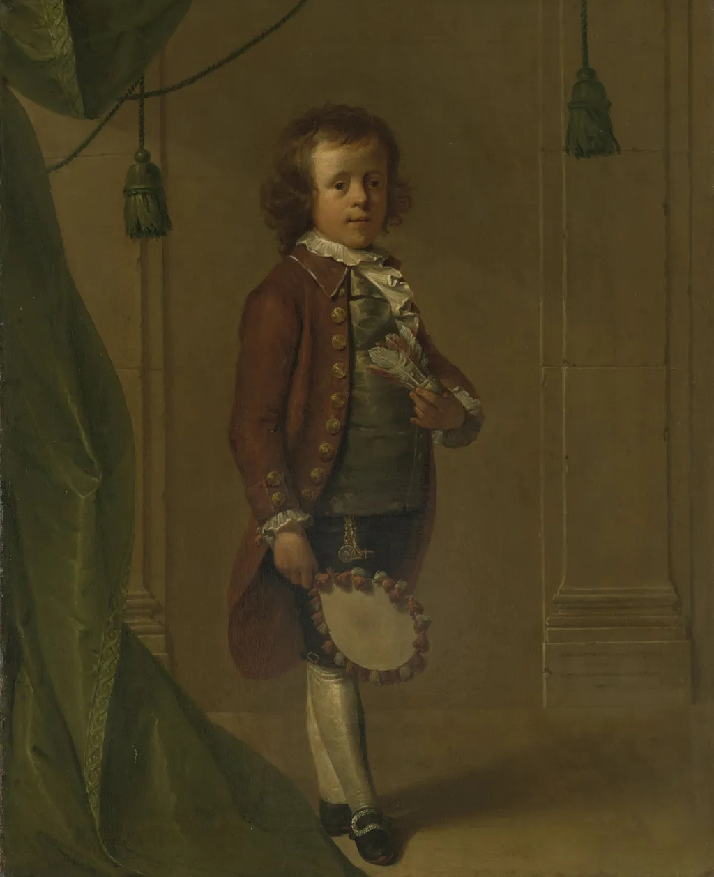 Portrait of Dionys Eliasz van Nijmegen, by Dionys van Nijmegen, oil, 1796