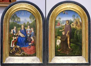 Diptych of Jan du Cellier