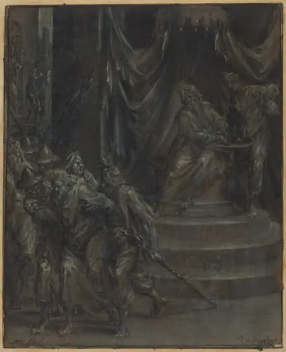 Pilate Washing His Hands as Christ Is Led Away, by Dirck Barendsz.