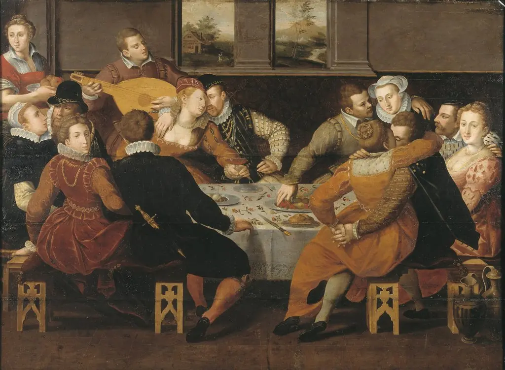 Sinful Mankind Surprised by the Day of Judgment, by Dirck Barendsz.