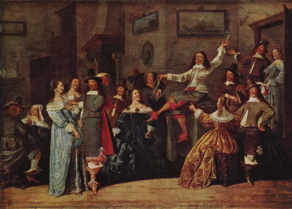 Merry Company, by Dirck Hals