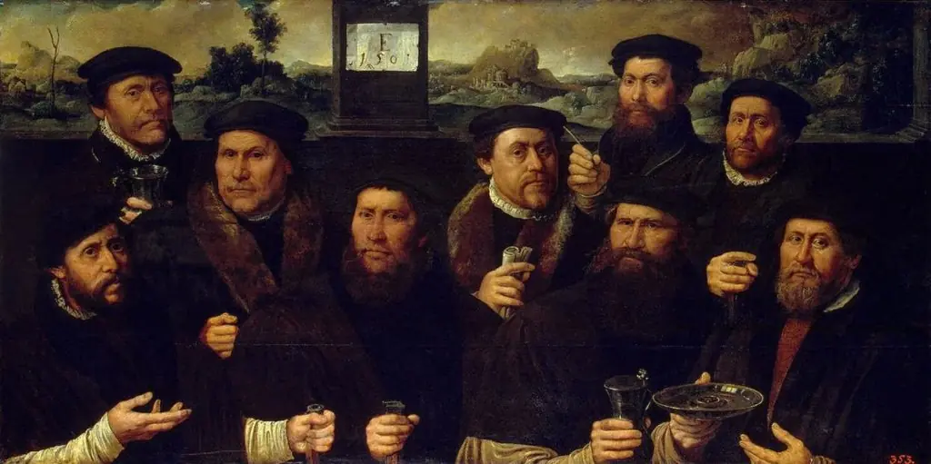 Group Portrait of the Amsterdam Shooting Corporation, by Dirck Jacobsz