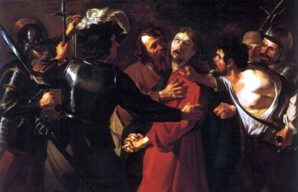 The Capture of Jesus Christ, by Dirck van Baburen, oil, 1619