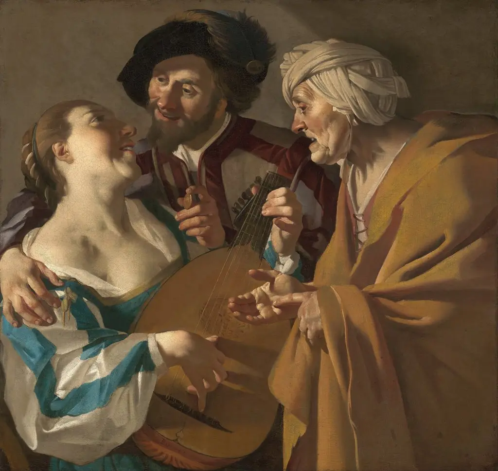 The Procuress, by Dirck van Baburen