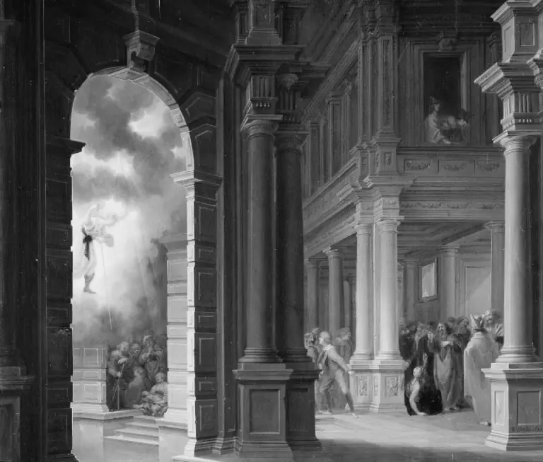 Christ Healing at the Pool of Bethesda, by Dirck van Delen