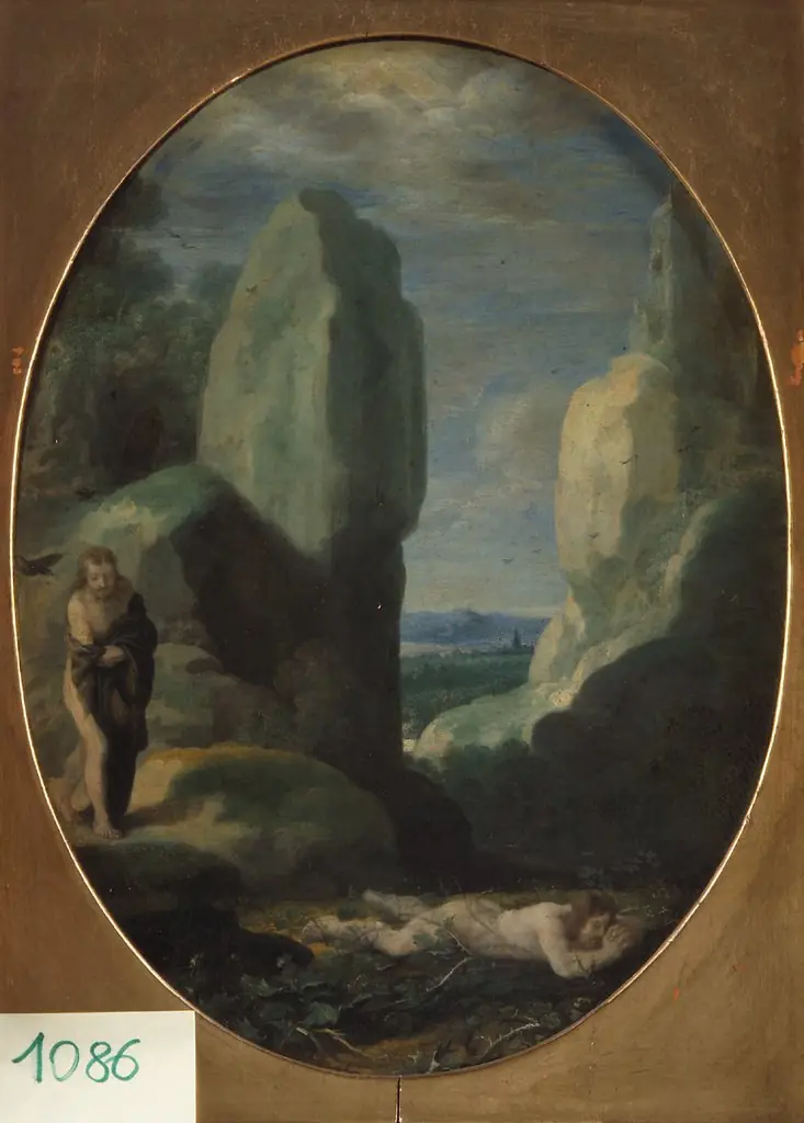 Askese des Hl. Benedikt, by Dirck van der Lisse
