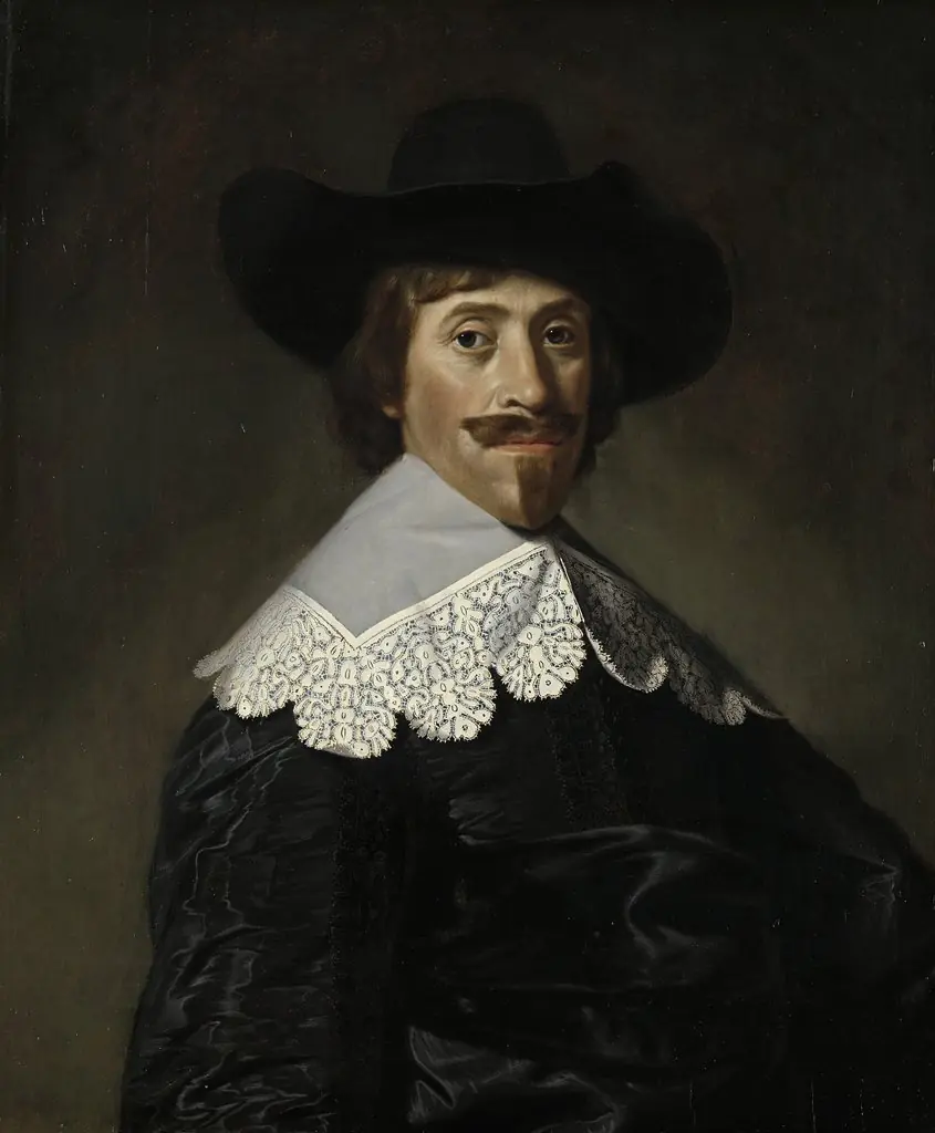 Frederik Dircksz Alewijn (1603-65). Alderman and councillor of Amsterdam, by Dirck van Santvoort