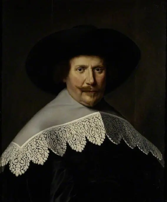 Portrait of a man, by Dirck van Santvoort
