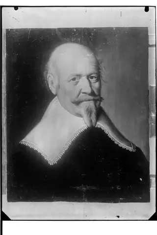 Portrait of an old man, by Dirck van Santvoort, 1655