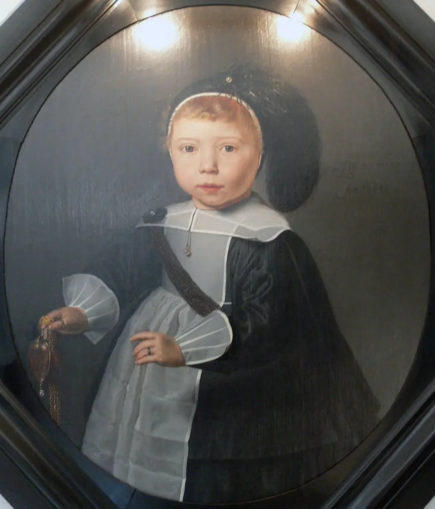 Portrait of Willem Van Loon (later mayor of Amsterdam), aged 2 1/2, by Dirck van Santvoort